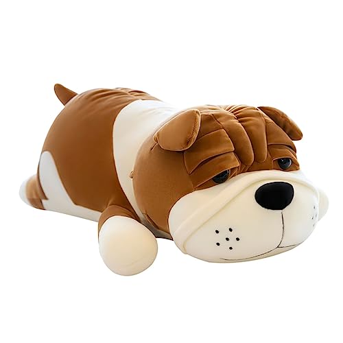 Alipis Kreatives Cartoon Kuschelkissen Gelb Saipidog Plüschpuppe Niedliches Schlafkissen Kinderzimmer Dekoration von Alipis