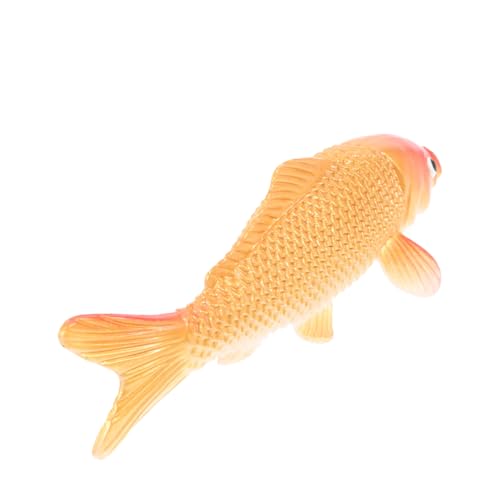 Alipis Künstlicher Karpfen PVC Fischfigur Aquarium Deko Gestaltung Glatte Kleines Fischdekor für Haushalt Büro Terrarium Fotorequisite Alipis Künstlicher Karpfen PVC Fischfigur Aquarium Deko Gestaltung Glatte Kleines Fischdekor für Haushalt Büro Terrarium Fotorequisite von Alipis