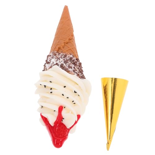 Alipis Künstliches Eiscreme Modell Realistische Simulation Buntes Dessert Dekorationsspielzeug Leichtes EIS Requisit für Spiel und Bar Zubehör Alipis Künstliches Eiscreme Modell Realistische Simulation Buntes Dessert Dekorationsspielzeug Leichtes EIS Requisit für Spiel und Bar Zubehör von Alipis