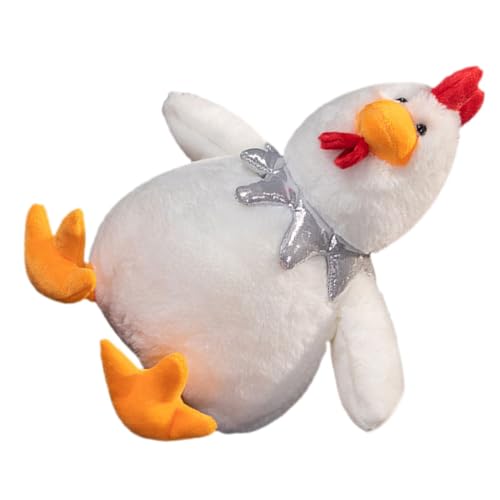 Alipis Kuscheltier Huhn Süßes Plüschspielzeug mit Cartoon Design Perfektes Kissen für Sofa Bett für Fotorequisit Geeignet von Alipis