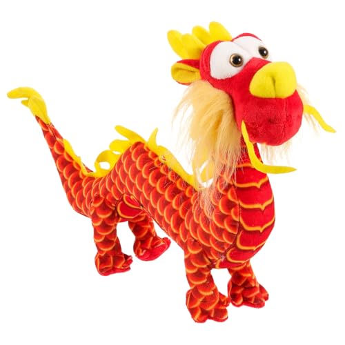 Alipis Kuschelweicher Drache Rotes Plüschtier Niedliches Haushaltsdekor Kreatives Kinderspielzeug für Mädchen und Jungen für Wohn und Kinderzimmergestaltung Alipis Kuschelweicher Drache Rotes Plüschtier Niedliches Haushaltsdekor Kreatives Kinderspielzeug für Mädchen und Jungen für Wohn und Kinderzimmergestaltung von Alipis