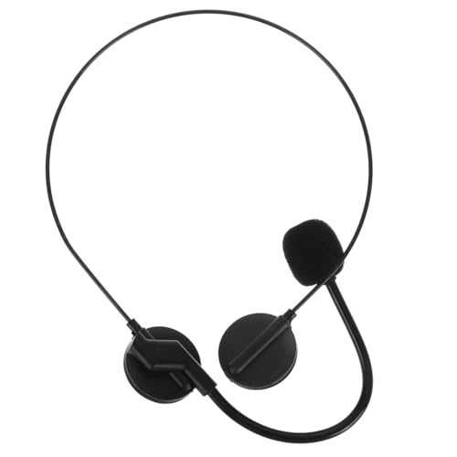 Alipis Leichtes Fake Mikrofon Headset Kostümaccessoire aus Robustem Kunststoff Realistisches Rock Star Design Bequemes Tragen für Cosplay Halloween Maskenball und Partys Geeignet Alipis Leichtes Fake Mikrofon Headset Kostümaccessoire aus Robustem Kunststoff Realistisches Rock Star Design Bequemes Tragen für Cosplay Halloween Maskenball und Partys Geeignet von Alipis