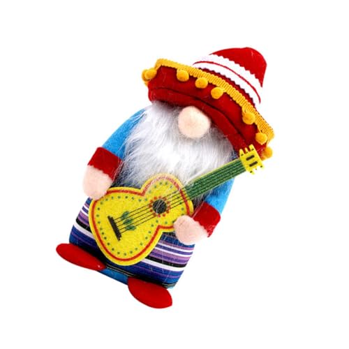 Alipis Mexikanische Karnevalszwerge Gitarre Haltende Gesichtslose Puppe für Feierlichkeiten für Schlafzimmer und Fotoshootings Alipis Mexikanische Karnevalszwerge Gitarre Haltende Gesichtslose Puppe für Feierlichkeiten für Schlafzimmer und Fotoshootings von Alipis