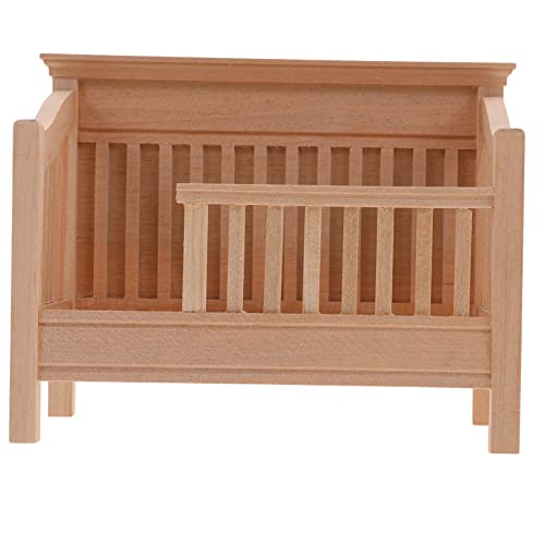 Alipis Miniatur Möbel Dekoratives Bett Modell für Puppenhaus Realistisches Holzdesign für Kinderzimmer Wohnzimmer Büro und Kreative Fotografie Alipis Miniatur Möbel Dekoratives Bett Modell für Puppenhaus Realistisches Holzdesign für Kinderzimmer Wohnzimmer Büro und Kreative Fotografie von Alipis