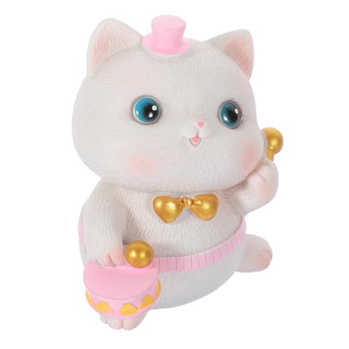 Alipis Miniatur-katzenfigur, Realistische Kleine Katzenfigur, Niedliche Mini-katzenfigur, Katzen-kuchenaufsatz von Alipis