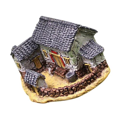 Alipis Modell eines Reetdachhauses Mini-Vintage- Miniaturfiguren Mini - kleine Häuser zum Basteln Szenenzubehör Handwerkshäuser Minifiguren Mini House Decor Harz Alipis Modell eines Reetdachhauses Mini-Vintage- Miniaturfiguren Mini - kleine Häuser zum Basteln Szenenzubehör Handwerkshäuser Minifiguren Mini House Decor Harz von Alipis