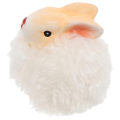 Alipis Osterhase Karotte Kaninchen Tier Kaninchen Charakter Hasenkram Kaninchen Figuren Kaninchen Hasen Ornament Kaninchen Schreibtisch Dekoration Hasen Lächelnd Riesen von Alipis