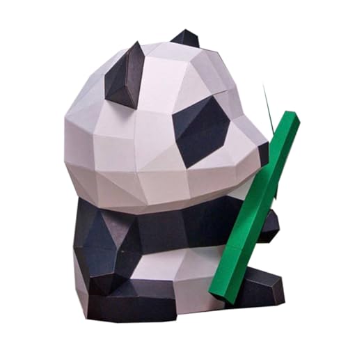 Alipis Papiermodell Panda Origami DIY Geometrisches Bastelset Handgefertigte Tierstatue Wohnkultur Alipis Papiermodell Panda Origami DIY Geometrisches Bastelset Handgefertigte Tierstatue Wohnkultur von Alipis