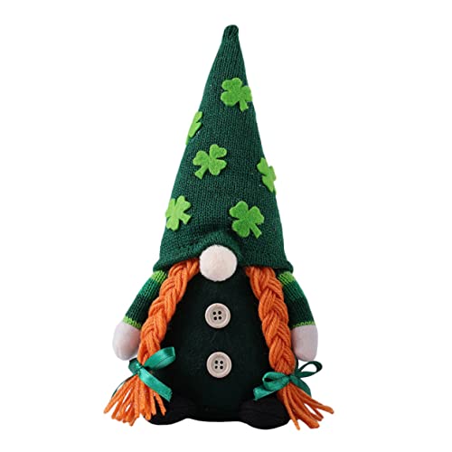 Alipis Patrick's Day GNOME Puppe mit Mütze für Zuhause aus Baumwollstoff und Kies Gestaltet Bringt Festliche Alipis Patrick's Day GNOME Puppe mit Mütze für Zuhause aus Baumwollstoff und Kies Gestaltet Bringt Festliche von Alipis
