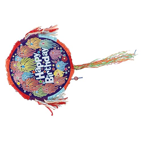 Alipis Pinata Dekoration für Geburtstagsfeier Runde Wiederverwendbare Pinata mit Süßigkeitenfüllung Lustiges Design für Karneval und Mottopartys Partyzubehör Alipis Pinata Dekoration für Geburtstagsfeier Runde Wiederverwendbare Pinata mit Süßigkeitenfüllung Lustiges Design für Karneval und Mottopartys Partyzubehör von Alipis