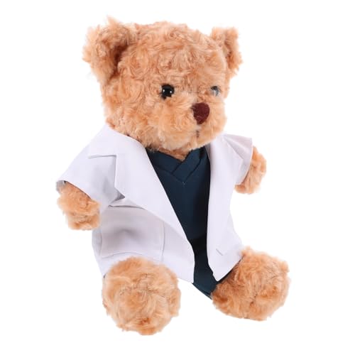 Alipis Plüsch Doktorbär Flauschige Arztfigur Kuscheliges Stofftier Kreatives für Medizinstudenten Niedliche Dekoration für Kinderzimmer und Sammler Warmes und Bequemes Material Alipis Plüsch Doktorbär Flauschige Arztfigur Kuscheliges Stofftier Kreatives für Medizinstudenten Niedliche Dekoration für Kinderzimmer und Sammler Warmes und Bequemes Material von Alipis