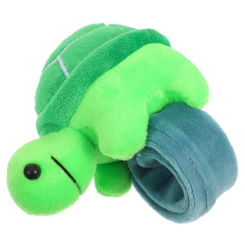 Alipis Plüsch Slap Bracelet, Schildkr?te Plüsch Armband, Sü?er Slap Band für Kinderpartys, Grün, 10 x 7,5 x 5 cm Alipis Plüsch Slap Bracelet, Schildkr?te Plüsch Armband, Sü?er Slap Band für Kinderpartys, Grün, 10 x 7,5 x 5 cm von Alipis
