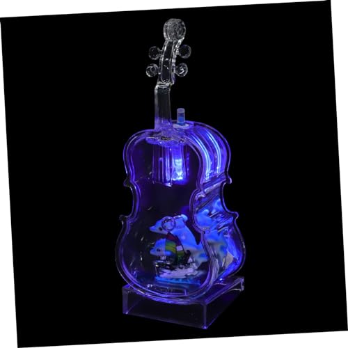 Alipis Realistische Mini-Violine En Miniatur Acryl Tier Leuchtendes Violinenmodell Jungen Und Mädchen Alipis Realistische Mini-Violine En Miniatur Acryl Tier Leuchtendes Violinenmodell Jungen Und Mädchen von Alipis