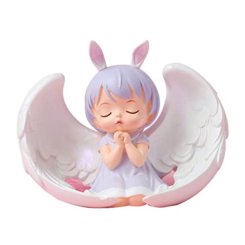 Alipis Resin Figur Gebet Engel Kuchen Dekoration Langlebig Sicher Vielseitig für Geburtstagstorte Auto und Zuhause Kreative Kleine Miniatur Ornamente Alipis Resin Figur Gebet Engel Kuchen Dekoration Langlebig Sicher Vielseitig für Geburtstagstorte Auto und Zuhause Kreative Kleine Miniatur Ornamente von Alipis