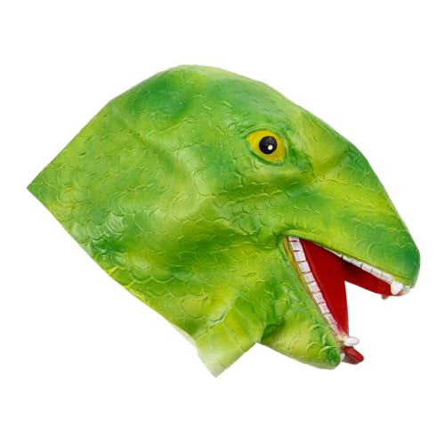 Alipis Schlangenkopfmaske Masken Unheimlich Aufblasbares Kostüm Dachs Gesichtsmaske Lustig Halloween-maske Gesichts- Wolfsmaske Sackleinen Fuchsmaske Skelettmaske Green Emulsion Alipis Schlangenkopfmaske Masken Unheimlich Aufblasbares Kostüm Dachs Gesichtsmaske Lustig Halloween-maske Gesichts- Wolfsmaske Sackleinen Fuchsmaske Skelettmaske Green Emulsion von Alipis