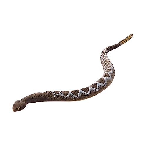Alipis Simulation PVC Schlangenmodell für Realistische Schlangenfigur Streichspielzeug Lernspielzeug und Dekoration für Garten und Party Detailgetreu und Kreativ Gestaltet für Junge und von Alipis