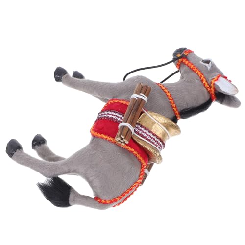 Alipis Pädagogisches Eselmodell Tierfigur Stofftier Realistische Simulation Miniaturstatue Gartendekoration Alipis Pädagogisches Eselmodell Tierfigur Stofftier Realistische Simulation Miniaturstatue Gartendekoration von Alipis