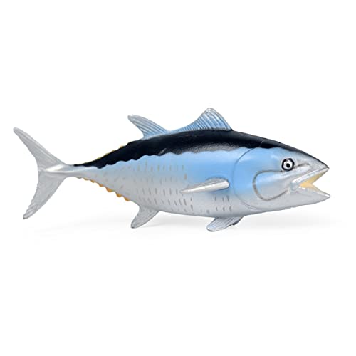 Alipis Simulierter Thunfisch für kinderspielzeug Meerestier Dekoration kleines Fischdekor kleine Fischdekoration realistisches Fischhandwerk kleine Fischfiguren PVC von Alipis