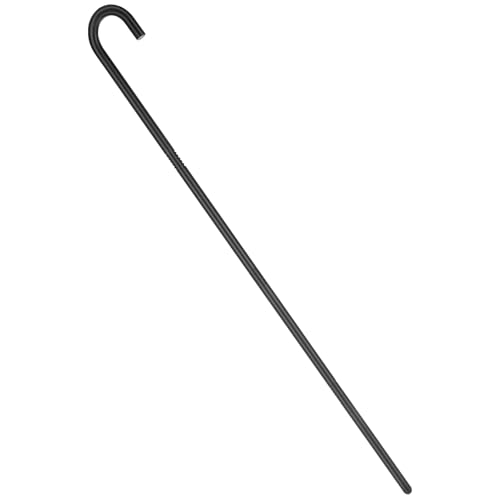 Alipis Spazierstock-Requisite Für Hirtenkostüme Kinder Cosplay Spazierstöcke Schwarzer Taschenstab Verlängerungshaken Für -Halloween-Party von Alipis