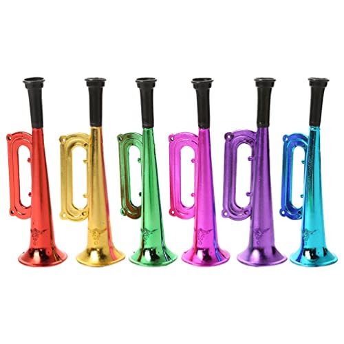 Alipis Spielen Spielzeug- Trompete für Kinder 6Pcs Trompete Noise Maker Horn Musical Windinstrumente Model Plastik Lustiger Lautsprecher Performance Jubeln Requisiten Alipis Spielen Spielzeug- Trompete für Kinder 6Pcs Trompete Noise Maker Horn Musical Windinstrumente Model Plastik Lustiger Lautsprecher Performance Jubeln Requisiten von Alipis