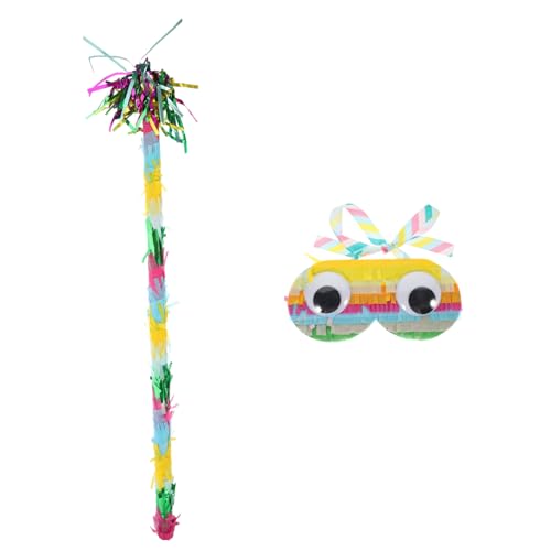 Alipis Teiliges Piñata mit Augenmaske und Stock Lustiges Partyspiel für Kindergeburtstage und Feiern für und Themenpartys Alipis Teiliges Piñata mit Augenmaske und Stock Lustiges Partyspiel für Kindergeburtstage und Feiern für und Themenpartys von Alipis