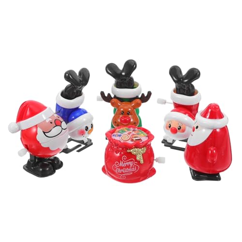 Alipis Teiliges Weihnachts Wind Up für Kleine Mechanische Santa Claus Rentier und Schneemann Figuren Sichere Interaktive Tischdeko und Party Mitgebsel für Festliche Feiern Alipis Teiliges Weihnachts Wind Up für Kleine Mechanische Santa Claus Rentier und Schneemann Figuren Sichere Interaktive Tischdeko und Party Mitgebsel für Festliche Feiern von Alipis