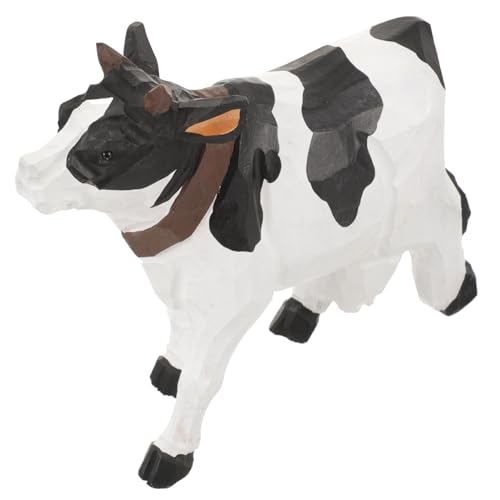 Alipis Tiere Figuren Geburtstagsdeko Tiere Holzfigur Kuh Handgefertigte Dekoration Aus Tiermodell Für Bauernhof Themen Charmante Kuh Statue Für Tischdeko Und Kinderzimmer Tierfigur Für Sammler Und Alipis Tiere Figuren Geburtstagsdeko Tiere Holzfigur Kuh Handgefertigte Dekoration Aus Tiermodell Für Bauernhof Themen Charmante Kuh Statue Für Tischdeko Und Kinderzimmer Tierfigur Für Sammler Und von Alipis