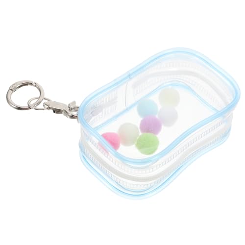 Alipis Tragbare Transparente Puppenaufbewahrungstasche mit Reißverschluss Staubdichtes Sammlergehäuse Schlüsselanhänger für Mini Figuren für Unterwegs und Ausstellungen Alipis Tragbare Transparente Puppenaufbewahrungstasche mit Reißverschluss Staubdichtes Sammlergehäuse Schlüsselanhänger für Mini Figuren für Unterwegs und Ausstellungen von Alipis
