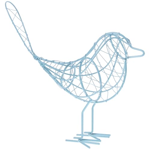 Alipis Vogeldekoration Aus Draht Vogel- Vogelhäuschen Im Freien Vogelzubehör Vogeldekor Im Haustier Pole Kleiner Vogelkäfig Hängematte Sprechender Papagei Figur Eisen Blue Alipis Vogeldekoration Aus Draht Vogel- Vogelhäuschen Im Freien Vogelzubehör Vogeldekor Im Haustier Pole Kleiner Vogelkäfig Hängematte Sprechender Papagei Figur Eisen Blue von Alipis