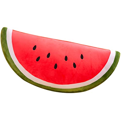 Alipis Wassermelonen Plüschkissen Wassermelone Matschig Kleine Wassermelonenpuppe Weiches Bezauberndes Kissen Gefülltes Obstkissen Plüsch Gefülltes Kuscheliges Plüsch Obst von Alipis