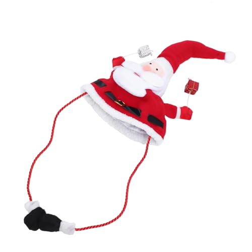 Alipis Weihnachtsmann Mütze Lustige Weihnachtsmütze für Erwachsene Dekorativer Weihnachts Hut für Weihnachtsfeiern Cosplay und Fotos für Festliche Anlässe und Stimmungsvolle von Alipis