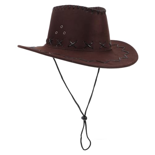 Alipis Western Cowgirl Hut für Cowboy Hut für Partys und Alltagskleidung Atmungsaktiv Schützende Augenpartie Langlebig und Komfortable Passform für Themenpartys und Freizeitaktivitäten Alipis Western Cowgirl Hut für Cowboy Hut für Partys und Alltagskleidung Atmungsaktiv Schützende Augenpartie Langlebig und Komfortable Passform für Themenpartys und Freizeitaktivitäten von Alipis
