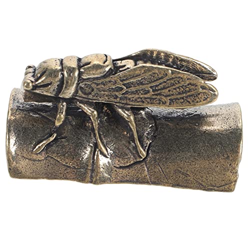 Alipis Exquisites Zikaden- Aus Massivem Messing Briefbeschwerer Einzigartige Figur Schreibtisch- Alipis Exquisites Zikaden- Aus Massivem Messing Briefbeschwerer Einzigartige Figur Schreibtisch- von Alipis