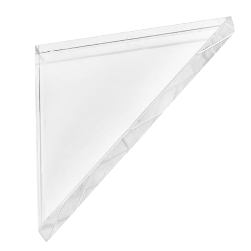 Alipis dreieckige Linse Prismen für Kinderwissenschaft optisches Glasprisma Transparent Alipis dreieckige Linse Prismen für Kinderwissenschaft optisches Glasprisma Transparent von Alipis