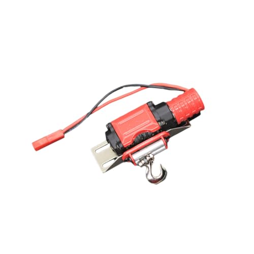 Metal Winde für Crawler Auto Zubehör für Ferngesteuerte Fahrzeuge Rot Schwarz Simulationsmotor Geräuscharm und Energieeffizient Metal Winde für Crawler Auto Zubehör für Ferngesteuerte Fahrzeuge Rot Schwarz Simulationsmotor Geräuscharm und Energieeffizient von Alipis