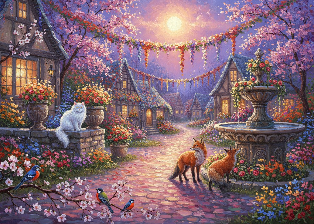 Alipson Puzzle Abendlich Licht 500 Teile Puzzle Alipson-Puzzle-F-50296 Alipson Puzzle Abendlich Licht 500 Teile Puzzle Alipson-Puzzle-F-50296 von Alipson Puzzle