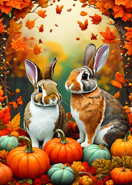 Alipson Puzzle Autumn Bunnies 500 Teile Puzzle Alipson-Puzzle-F-50126 Alipson Puzzle Autumn Bunnies 500 Teile Puzzle Alipson-Puzzle-F-50126 von Alipson Puzzle