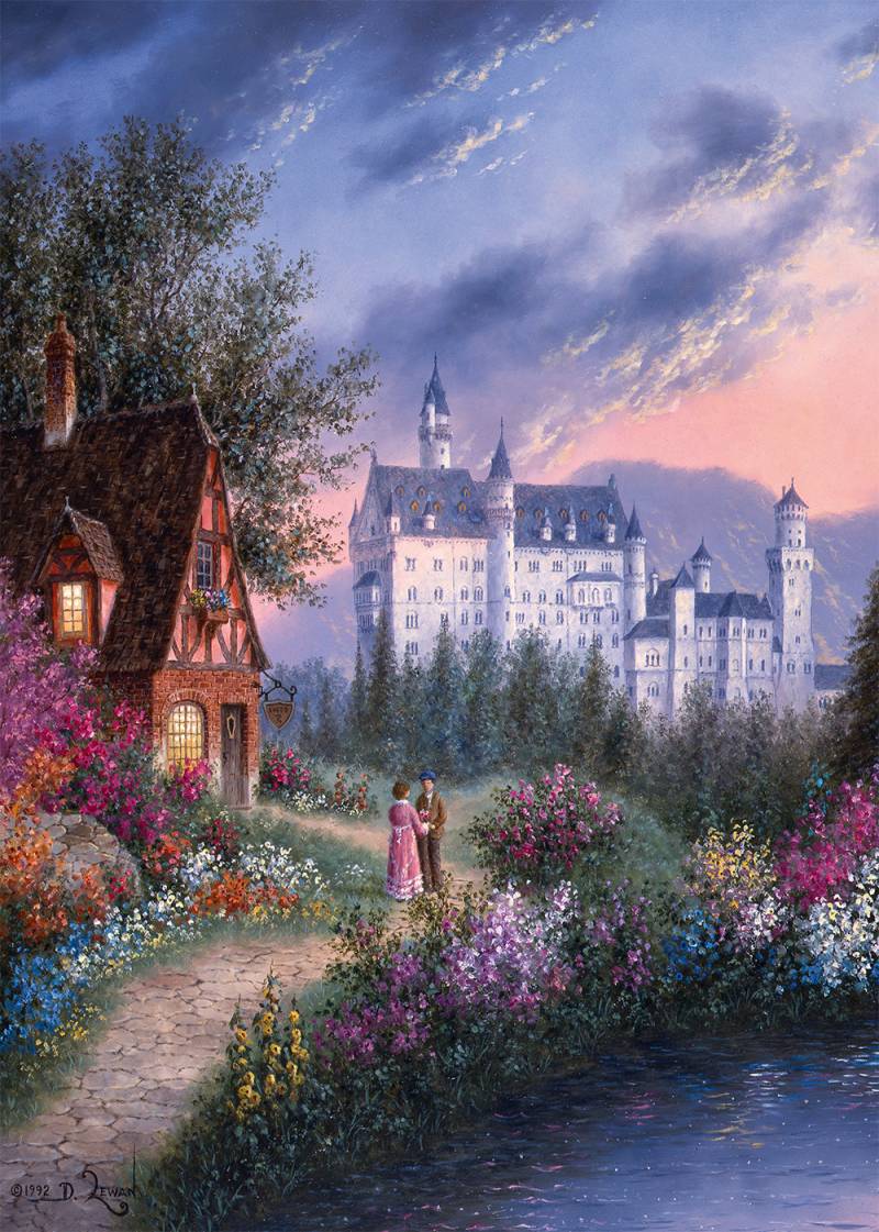 Alipson Puzzle Bayerisches Schloss 500 Teile Puzzle Alipson-Puzzle-50006 von Alipson Puzzle