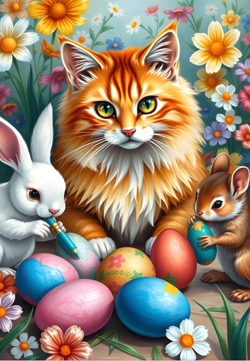 Alipson Puzzle Bereit für Ostern 1000 Teile Puzzle Alipson-Puzzle-F-50214 von Alipson Puzzle