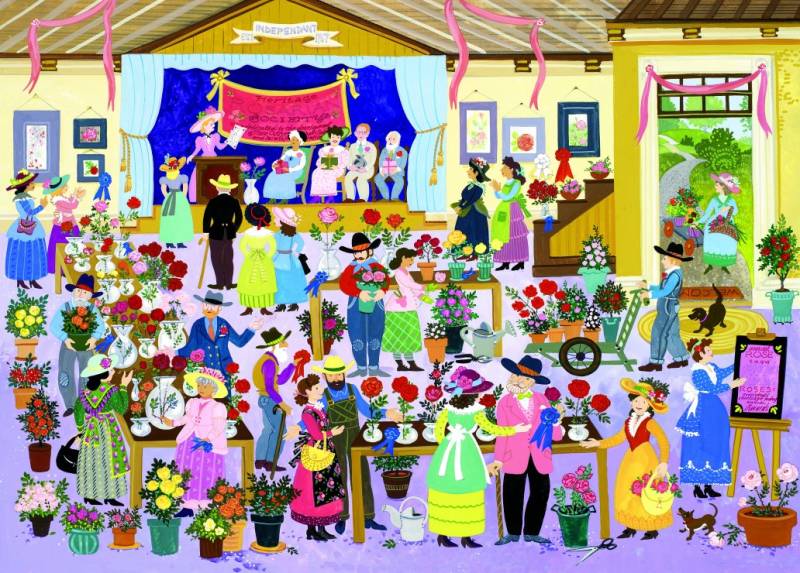 Alipson Puzzle Das Fest der Rose 1500 Teile Puzzle Alipson-Puzzle-F-50121 von Alipson Puzzle