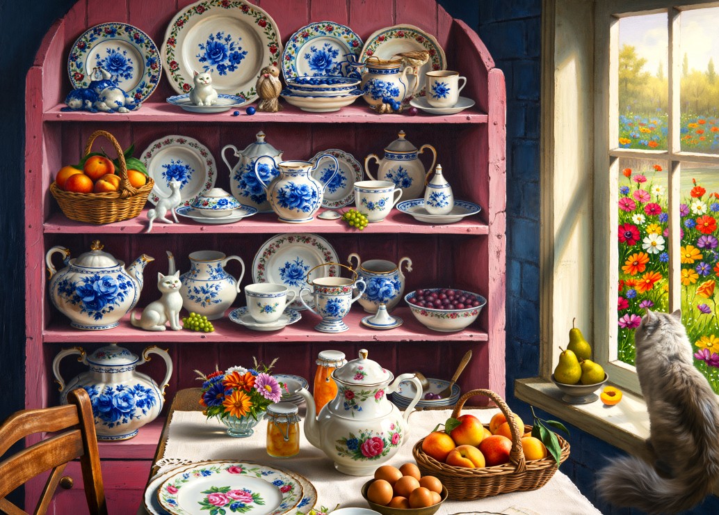 Alipson Puzzle Das Küchenbuffet 500 Teile Puzzle Alipson-Puzzle-F-50295 Alipson Puzzle Das Küchenbuffet 500 Teile Puzzle Alipson-Puzzle-F-50295 von Alipson Puzzle