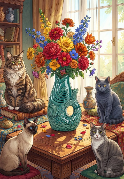 Alipson Puzzle Die Fischvase 1000 Teile Puzzle Alipson-Puzzle-F-50352 Alipson Puzzle Die Fischvase 1000 Teile Puzzle Alipson-Puzzle-F-50352 von Alipson Puzzle