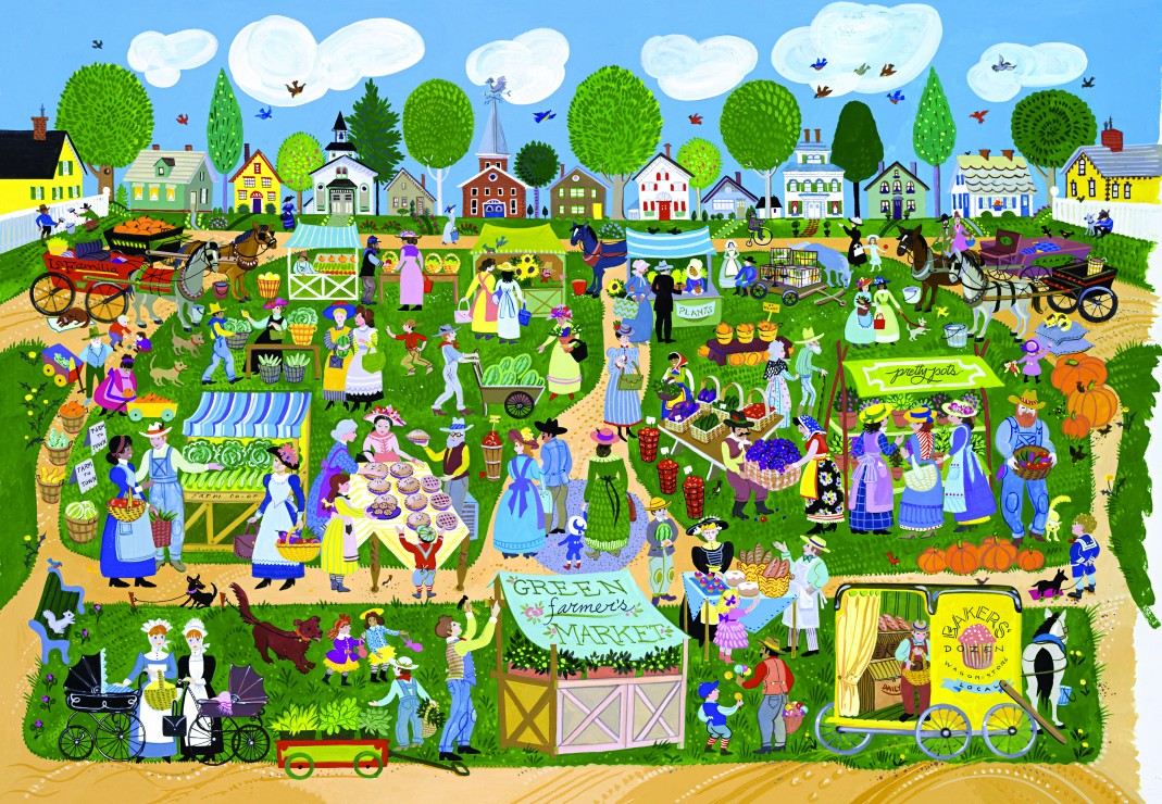 Alipson Puzzle Bauernmarkt 1000 Teile Puzzle Alipson-Puzzle-50119 Alipson Puzzle Bauernmarkt 1000 Teile Puzzle Alipson-Puzzle-50119 von Alipson Puzzle