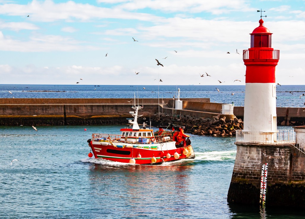 Alipson Puzzle Le Guilvinec - Retour de Pêche 500 Teile Puzzle Alipson-Puzzle-F-50319 von Alipson Puzzle