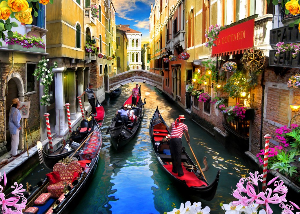 Alipson Puzzle Venezianische Gondoliere 500 Teile Puzzle Alipson-Puzzle-F-50170 Alipson Puzzle Venezianische Gondoliere 500 Teile Puzzle Alipson-Puzzle-F-50170 von Alipson Puzzle