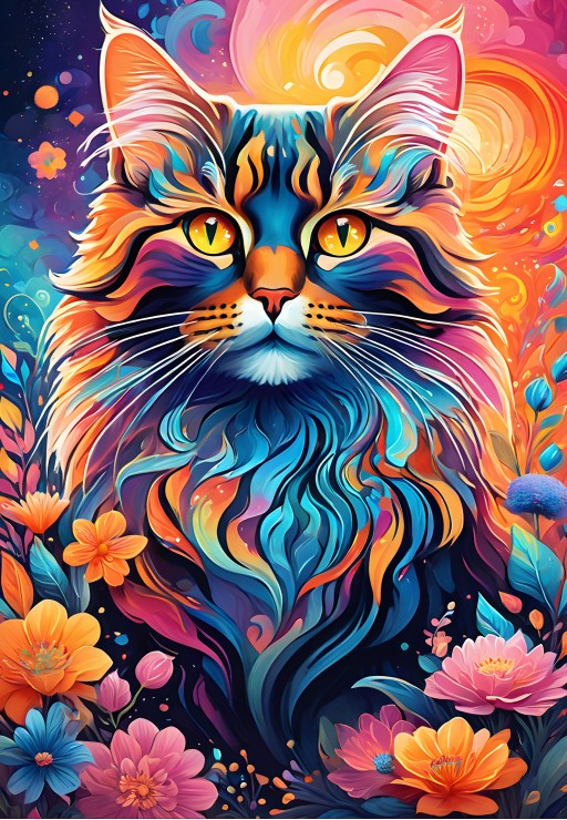 Alipson Puzzle Mehrfarbige Katze 1000 Teile Puzzle Alipson-Puzzle-F-50228 Alipson Puzzle Mehrfarbige Katze 1000 Teile Puzzle Alipson-Puzzle-F-50228 von Alipson Puzzle