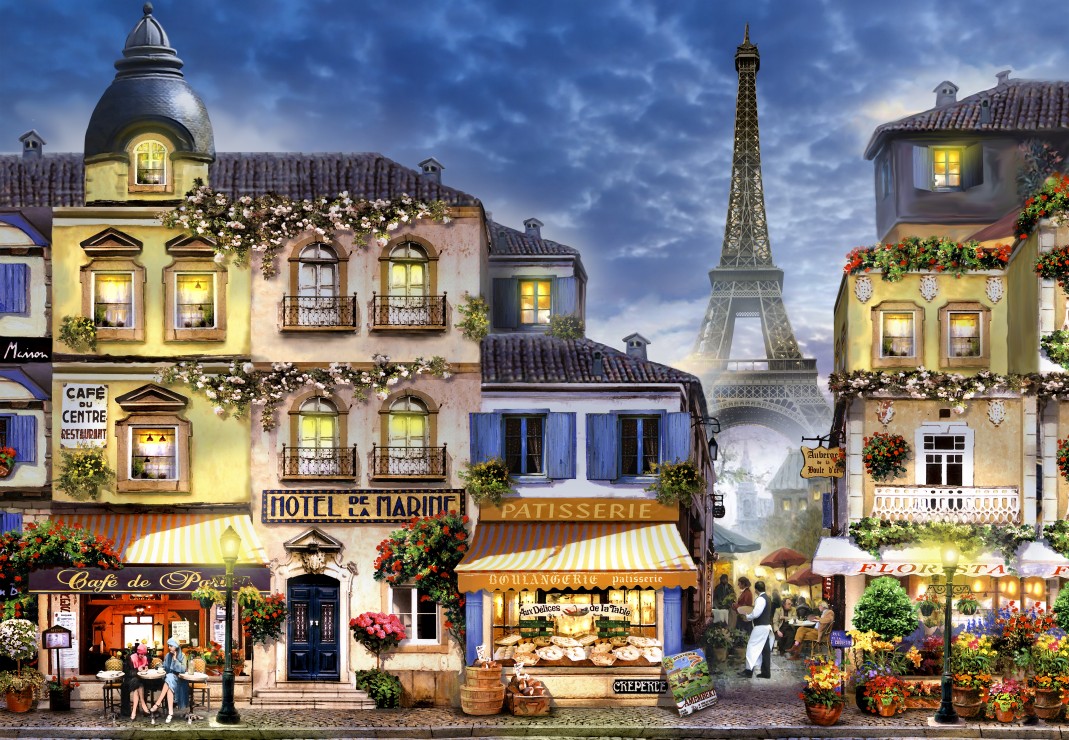 Alipson Puzzle Old Paris 1000 Teile Puzzle Alipson-Puzzle-F-50158 Alipson Puzzle Old Paris 1000 Teile Puzzle Alipson-Puzzle-F-50158 von Alipson Puzzle