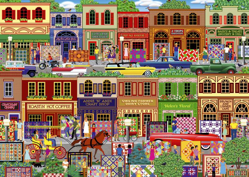 Alipson Puzzle Quilt-Festival 1000 Teile Puzzle Alipson-Puzzle-50036 von Alipson Puzzle