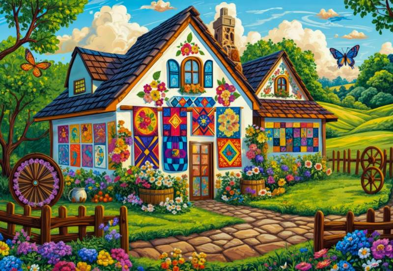 Alipson Puzzle Quilt House 1000 Teile Puzzle Alipson-Puzzle-F-50356 Alipson Puzzle Quilt House 1000 Teile Puzzle Alipson-Puzzle-F-50356 von Alipson Puzzle