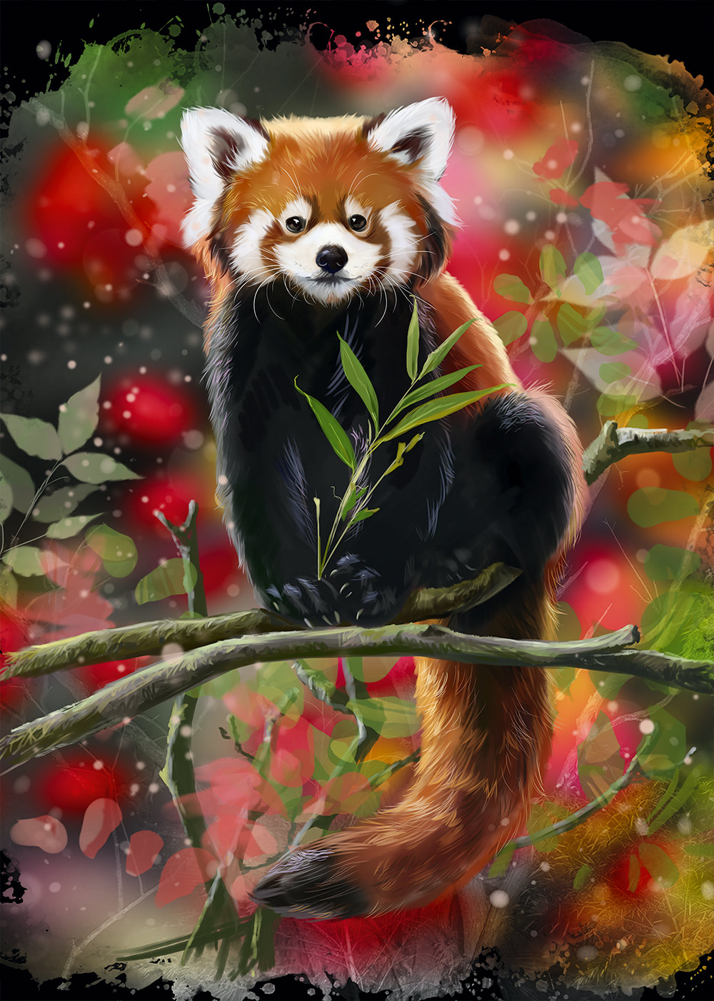 Alipson Puzzle Roter Panda sitzt auf einem Ast 1000 Teile Puzzle Alipson-Puzzle-50035 Alipson Puzzle Roter Panda sitzt auf einem Ast 1000 Teile Puzzle Alipson-Puzzle-50035 von Alipson Puzzle
